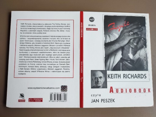 Zdjęcie oferty: Richards Keith - Autobiografia - audiobook 