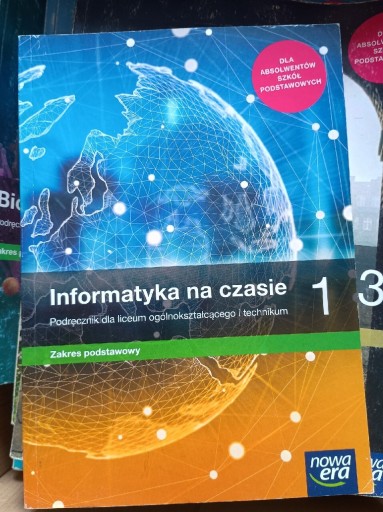 Zdjęcie oferty: Informatyka na czasie 1 zakres podstawowy 