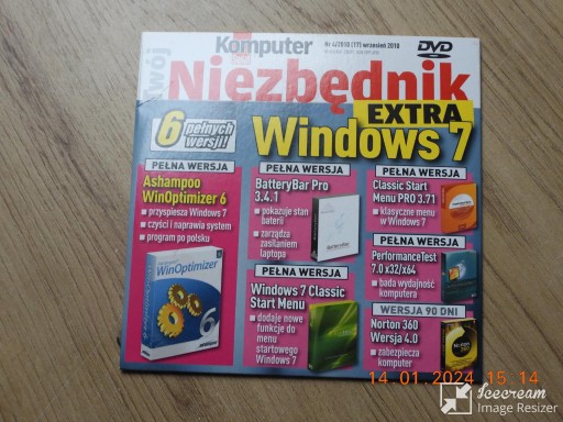 Zdjęcie oferty: Komputer Świat -Twój Niezbędnik nr 4/2010   DVD