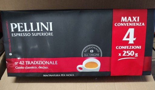 Zdjęcie oferty: Pellini Espresso Tradizionale 250 g kawa mielona 