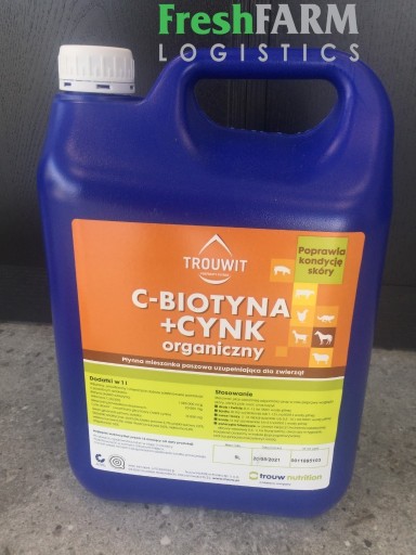 Zdjęcie oferty: Witaminy dla zwierząt - C-BIOTYNA + CYNK TROUWIT