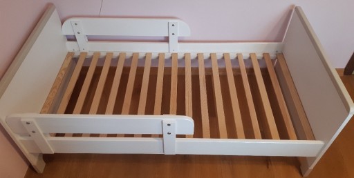 Zdjęcie oferty: Łóżeczko - tapczanik 140x70 Mini Pinio biały/szary