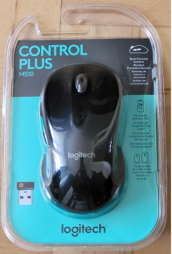 Zdjęcie oferty: Mysz Logitech M510 Control Plus - Laserowa 