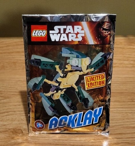 Zdjęcie oferty: Lego Star Wars 911612 Acklay saszetka klocki