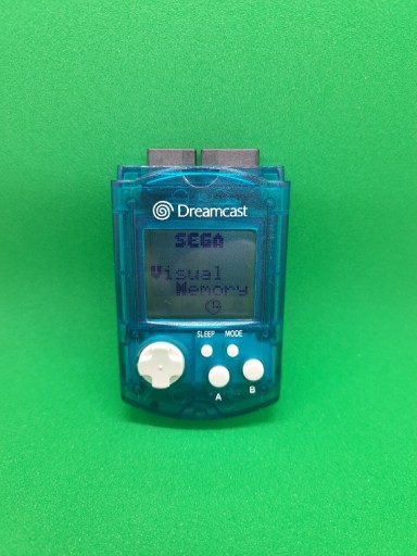 Zdjęcie oferty: Karta pamięci VMU Dreamcast Niebieska Transparentn