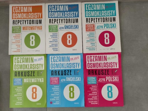 Zdjęcie oferty: Repetytorium do egzaminu 8kl Podręcznik dla liceum