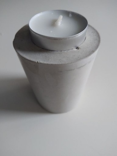 Zdjęcie oferty: Betonowy świecznik na tealight