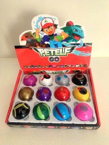 Zdjęcie oferty: Pokemon 12 Pokeball + 12 figurek zabawka 