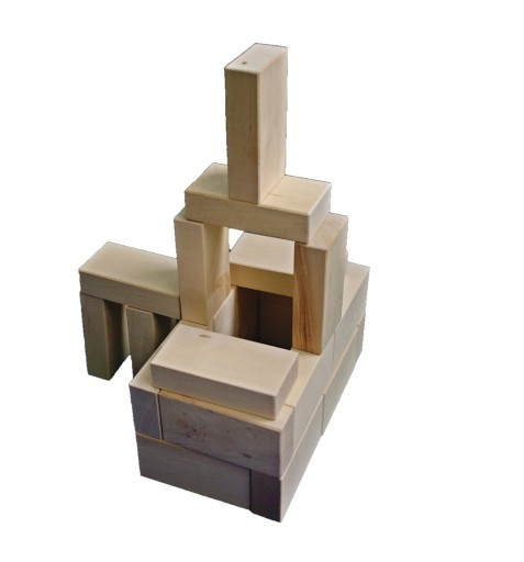 Zdjęcie oferty: zestaw drewnianych klocków z grawerem, prezent