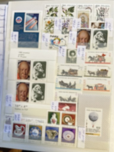Zdjęcie oferty: znaczki pocztowe czyste Polska