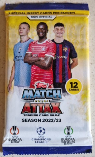 Zdjęcie oferty: Champions League UEFA Match Attax Season 2022/23