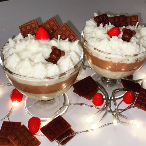 Zdjęcie oferty: Świeca sojowa 330 ml kokos & czekolada 