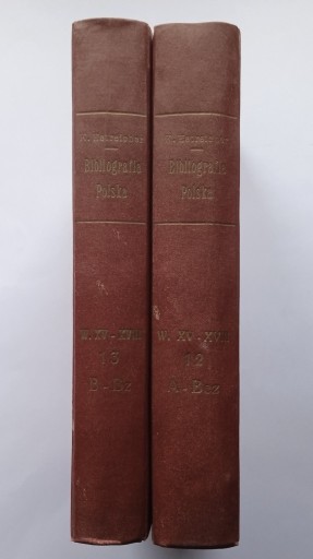 Zdjęcie oferty: Karol Estreicher, Bibliografia Polska, 1891-1894