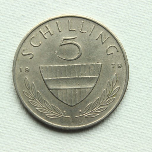 Zdjęcie oferty: Austria - 5 Szylingów 1979 - #61