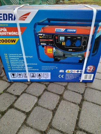 Zdjęcie oferty: Agregat prądotwórczy DEDRA DEGB 2510 AVR