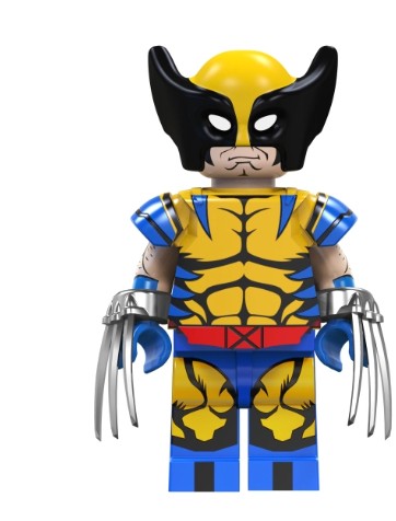 Zdjęcie oferty: Figurka Wolverine Super Heroes Plus Karta Lego