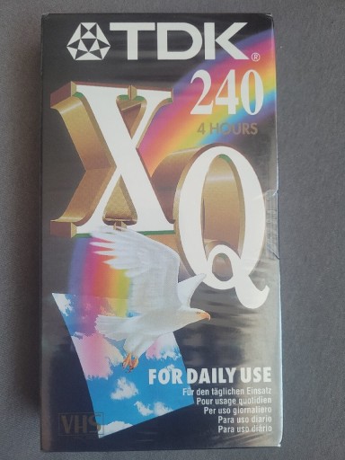 Zdjęcie oferty: Kaseta wideo VHS TDK XQ240 nowa 