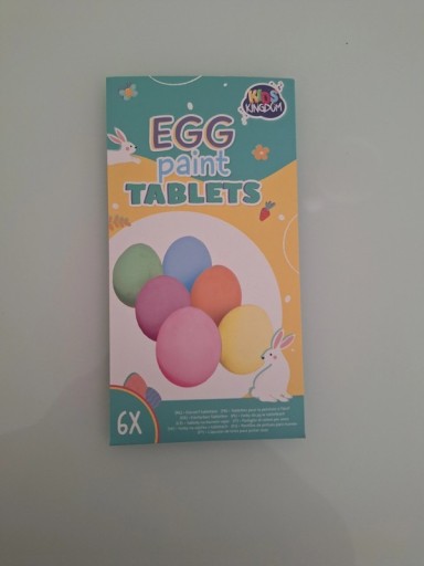 Zdjęcie oferty: Barwniki Tabletki Barwiące Spożywcze Do Jajek 
