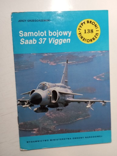 Zdjęcie oferty: Samolot bojowy Saab 37 Viggen - TBiU 138