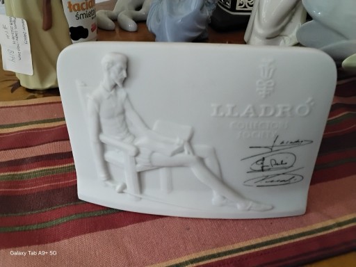 Zdjęcie oferty: Tabliczka LLADRO Don Quixote Don Kichot 