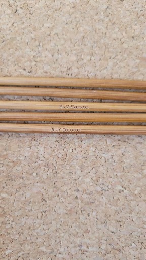 Zdjęcie oferty: Druty pończosznicze skarpetkowe 3.75mm 20cm