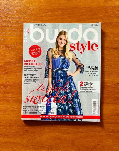 Zdjęcie oferty: Burda style 12/2018