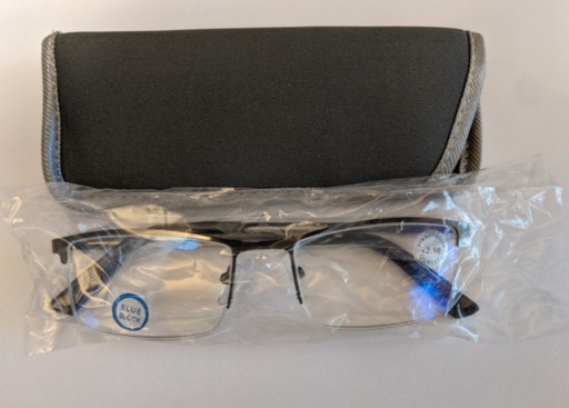 Zdjęcie oferty: Okulary do czytania +2,5 Blue Block 