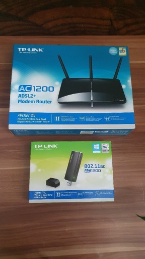 Zdjęcie oferty: Modem/router VDSL + Adapter USB 3.0 
