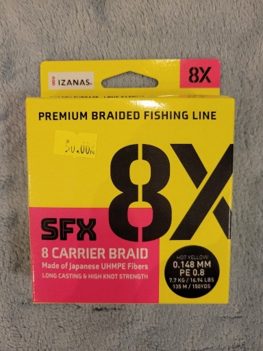 Zdjęcie oferty: Plecionka Sufix SFX 8 Braid 0,148mm, 135m