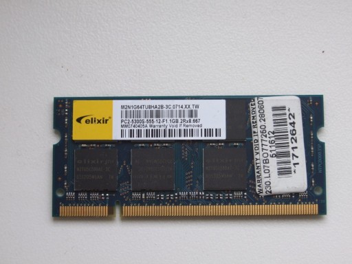 Zdjęcie oferty: Pamięć RAM SO-DIM do laptopa