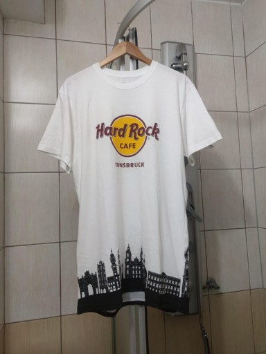 Zdjęcie oferty: bluzka koszulka t-shirt biały Hard Rock Cafe L