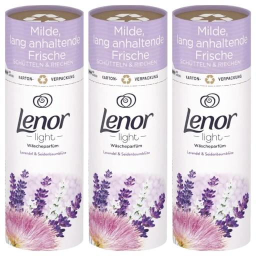 Zdjęcie oferty: Lenor perełki, lavendel& Seidenbaumblute  3x160 g