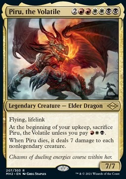 Zdjęcie oferty: Piru, the Volatile MTG mh2