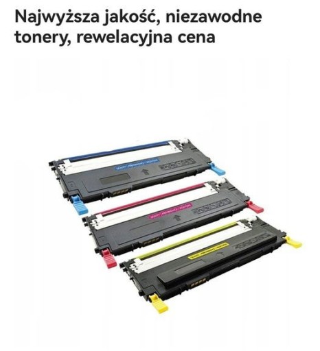 Zdjęcie oferty: 3 tonery do drukarki laserowej Samsung CLP-360