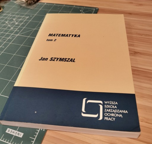 Zdjęcie oferty: Matematyka tom 2 Jan Szymszal