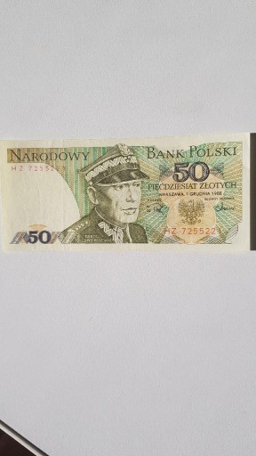 Zdjęcie oferty: Banknot 50 zł PRL Karol Świerczewski