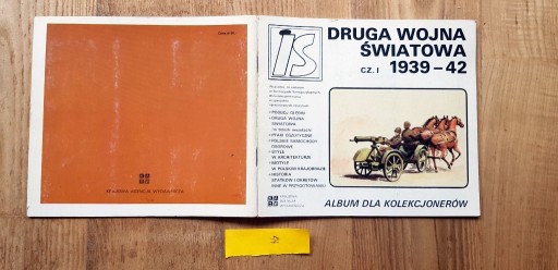 Zdjęcie oferty: II wojna światowa cz.I Album IS kolekcjonerów