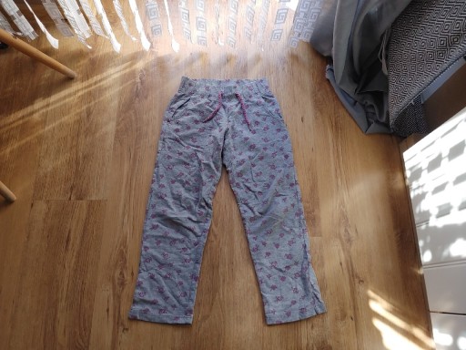Zdjęcie oferty: Pepperts spodnie szare dres po domu 128cm 7l+ db