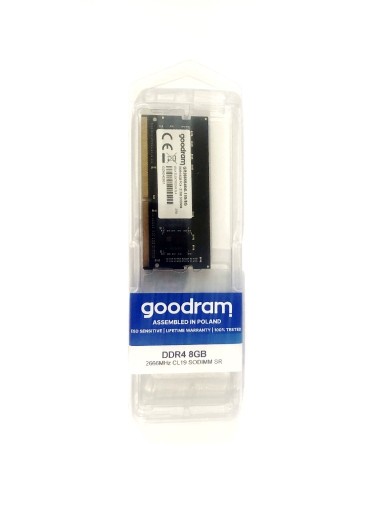 Zdjęcie oferty: Pamięć RAM DDR4 Goodram GR2666S464L19S/8G 8 GB