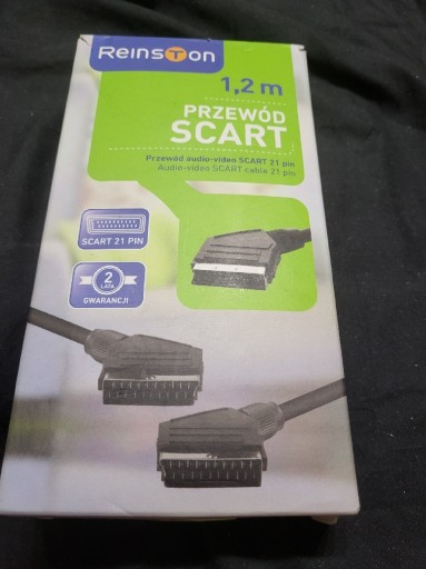 Zdjęcie oferty: Przewód SCART 1,2m