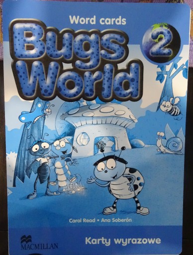 Zdjęcie oferty: Bugs World 2 word cards karty wyrazowe kl 2, 59szt