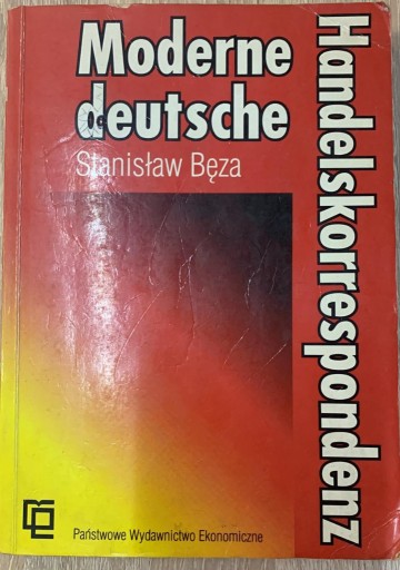 Zdjęcie oferty: Moderne Deutsche Handelskorrespondenz - S.Bęza 