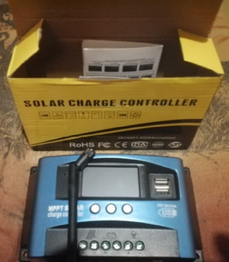 Zdjęcie oferty: Sterownik solarny wifi 12v 24v 30A-100A