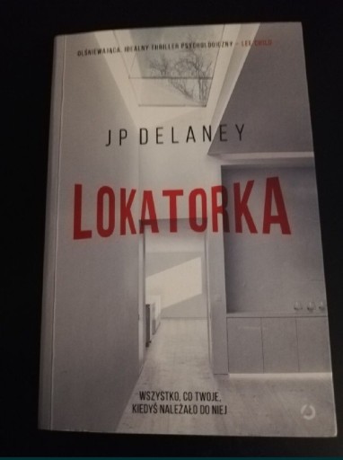 Zdjęcie oferty: Ksiazka Lokatorka /JP DELANEY