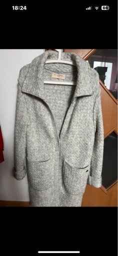 Zdjęcie oferty: Sweter/kardigan szary Tom Tailor wełna roz.S