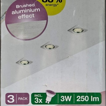 Zdjęcie oferty: Lampy oczka LED do zabudowy 3szt. Nowe!