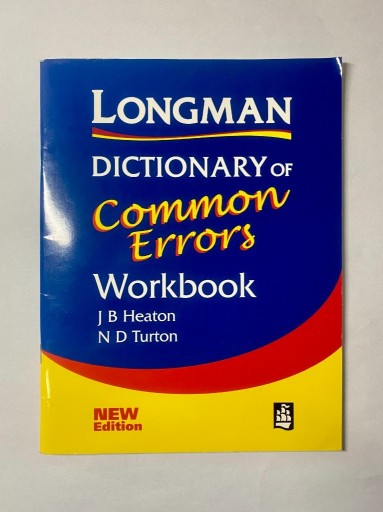 Zdjęcie oferty: Longman Dictionary of Common Errors
