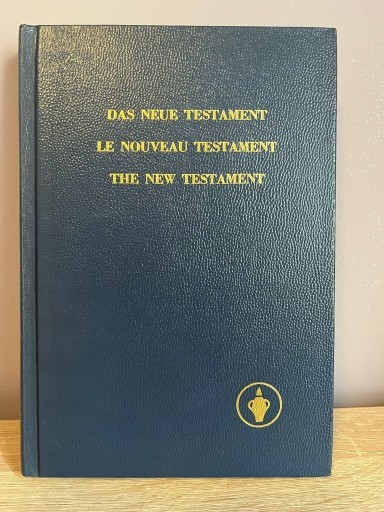 Zdjęcie oferty: NOWY DAS NEUE LE NOUVEAU THE NEW TESTAMENT