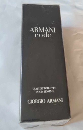 Zdjęcie oferty: Giorgio Armani Code For Men       old version 2018