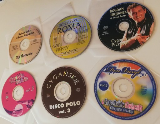 Zdjęcie oferty: Don Vasyl Roma cygańskie romskie hity ZESTAW 6 CD
